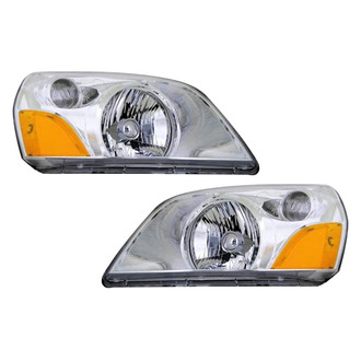 TYC® - Driver and Passenger Side Replacement Headlight Set (Standard Line)