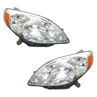 TYC® - Driver and Passenger Side Replacement Headlight Set (CAPA Certified)