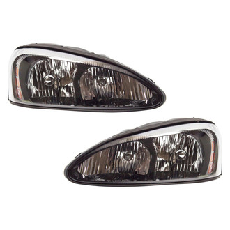 TYC® - Driver and Passenger Side Replacement Headlight Set (CAPA Certified)