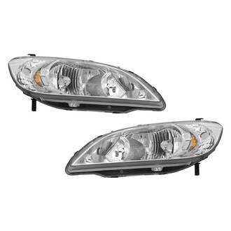 TYC® - Driver and Passenger Side Replacement Headlight Set (CAPA Certified)