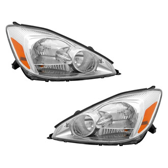 TYC® - Driver and Passenger Side Replacement Headlight Set (CAPA Certified)