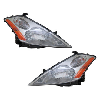 TYC® - Driver and Passenger Side Replacement Headlight Set (CAPA Certified)