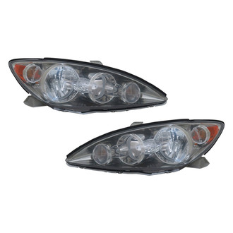 TYC® - Driver and Passenger Side Replacement Headlight Set (CAPA Certified)
