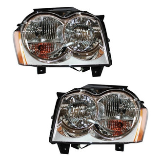 TYC® - Driver and Passenger Side Replacement Headlight Set (CAPA Certified)