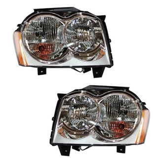 TYC® - Driver and Passenger Side Replacement Headlight Set (Standard Line)