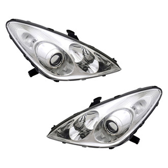 TYC® - Driver and Passenger Side Replacement Headlight Set (CAPA Certified)