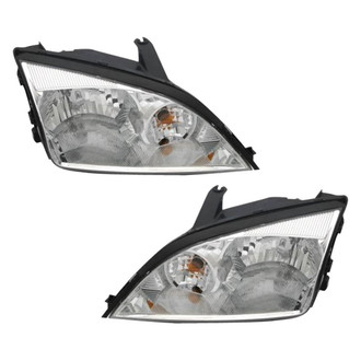 TYC® - Driver and Passenger Side Replacement Headlight Set (CAPA Certified)