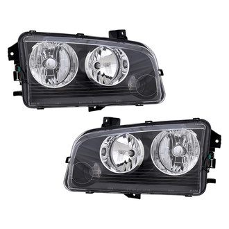 TYC® - Driver and Passenger Side Replacement Headlight Set (CAPA Certified)