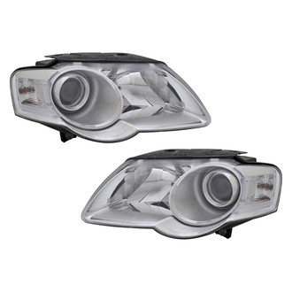 TYC® - Driver and Passenger Side Replacement Headlight Set (CAPA Certified)