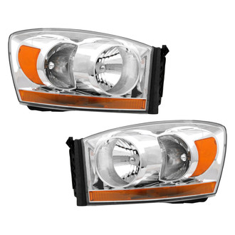 TYC® - Driver and Passenger Side Replacement Headlight Set (CAPA Certified)