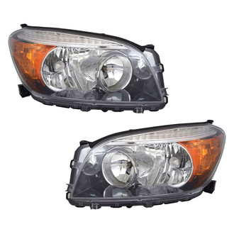 TYC® - Driver and Passenger Side Replacement Headlight Set (Standard Line)