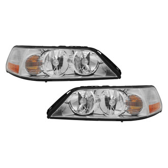 TYC® - Driver and Passenger Side Replacement Headlight Set (Standard Line)