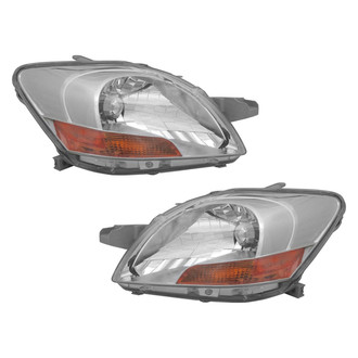 TYC® - Driver and Passenger Side Replacement Headlight Set Lens and Housing (CAPA Certified)