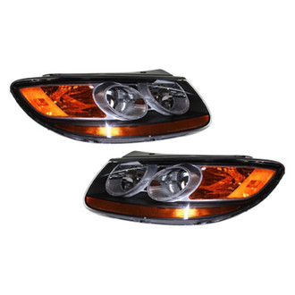TYC® - Driver and Passenger Side Replacement Headlight Set (CAPA Certified)