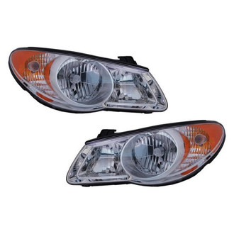 TYC® - Driver and Passenger Side Replacement Headlight Set (Standard Line)