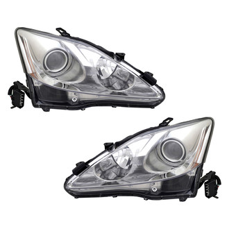 TYC® - Driver and Passenger Side Replacement Headlight Set (CAPA Certified)