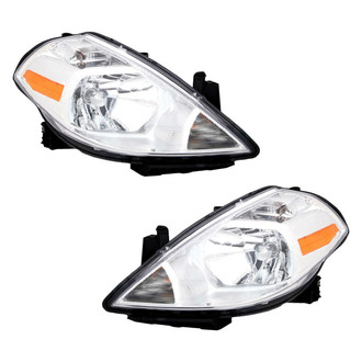 TYC® - Driver and Passenger Side Replacement Headlight Set (CAPA Certified)