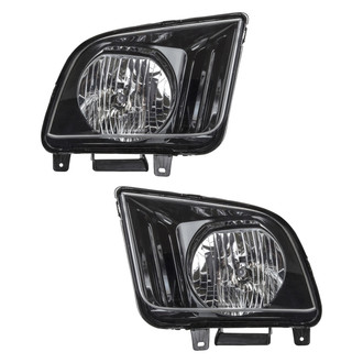 TYC® - Driver and Passenger Side Replacement Headlight Set (CAPA Certified)