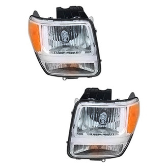 TYC® - Driver and Passenger Side Replacement Headlight Set (CAPA Certified)