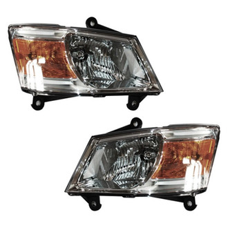 TYC® - Driver and Passenger Side Replacement Headlight Set (CAPA Certified)