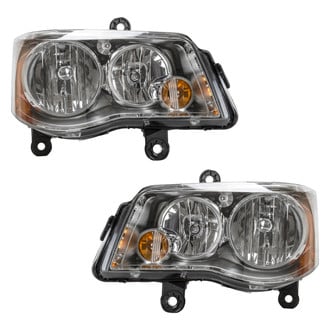 TYC® - Driver and Passenger Side Replacement Headlight Set (CAPA Certified)