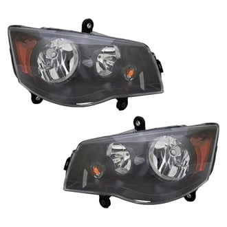 TYC® - Driver and Passenger Side Replacement Headlight Set (CAPA Certified)