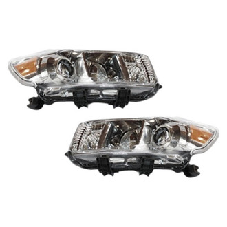 TYC® - Driver and Passenger Side Replacement Headlight Set (CAPA Certified)