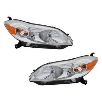 TYC® - Driver and Passenger Side Replacement Headlight Set (CAPA Certified)