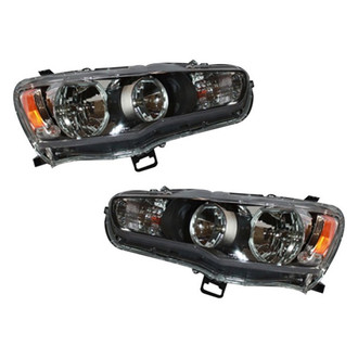 TYC® - Driver and Passenger Side Replacement Headlight Set (Standard Line)