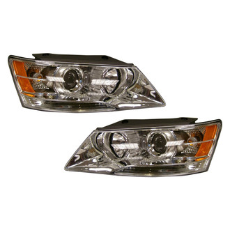 TYC® - Driver and Passenger Side Replacement Headlight Set (Standard Line)