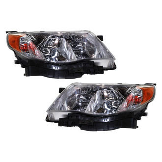 TYC® - Driver and Passenger Side Replacement Headlight Set (CAPA Certified)