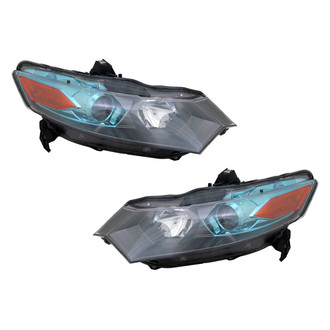 TYC® - Driver and Passenger Side Replacement Headlight Set (CAPA Certified)