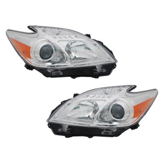 TYC® - Driver and Passenger Side Replacement Headlight Set (CAPA Certified)