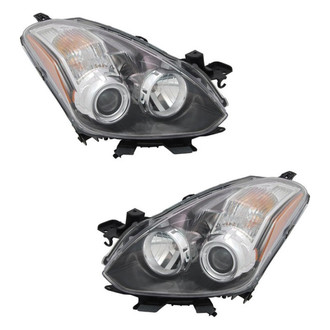 TYC® - Driver and Passenger Side Replacement Headlight Set (CAPA Certified)