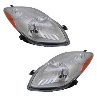 TYC® - Driver and Passenger Side Replacement Headlight Set (CAPA Certified)