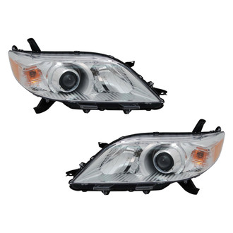 TYC® - Driver and Passenger Side Replacement Headlight Set (CAPA Certified)
