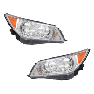 TYC® - Driver and Passenger Side Replacement Headlight Set (CAPA Certified)