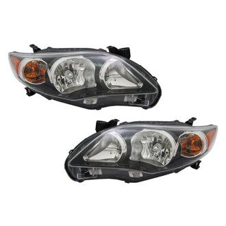 TYC® - Driver and Passenger Side Replacement Headlight Set (Standard Line)