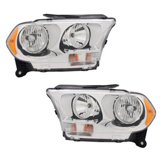 TYC® - Driver and Passenger Side Replacement Headlight Set (CAPA Certified)