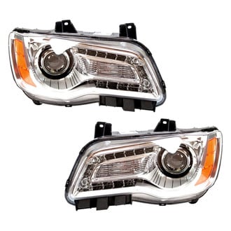 TYC® - Driver and Passenger Side Replacement Headlight Set (CAPA Certified)