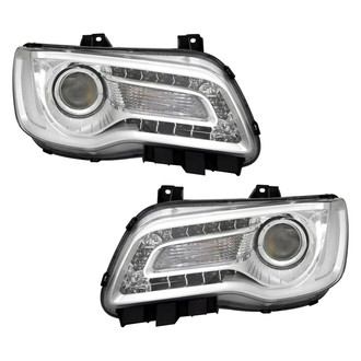 TYC® - Driver and Passenger Side Replacement Headlight Set (CAPA Certified)