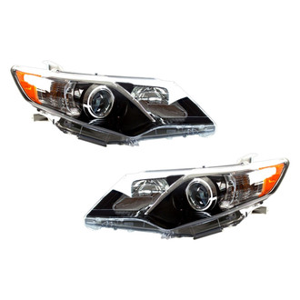 TYC® - Driver and Passenger Side Replacement Headlight Set (CAPA Certified)