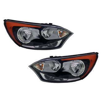 TYC® - Driver and Passenger Side Replacement Headlight Set (CAPA Certified)