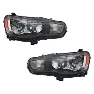 TYC® - Driver and Passenger Side Replacement Headlight Set (CAPA Certified)