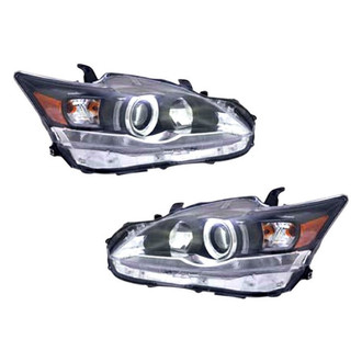 TYC® - Driver and Passenger Side Replacement Headlight Set (CAPA Certified)