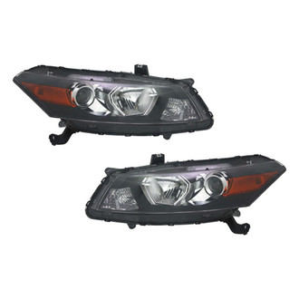 TYC® - Driver and Passenger Side Replacement Headlight Set (CAPA Certified)