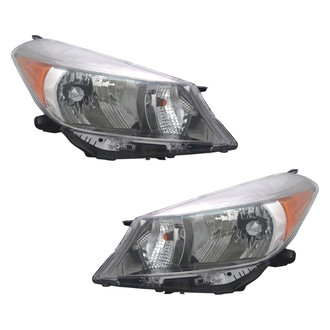 TYC® - Driver and Passenger Side Replacement Headlight Set (CAPA Certified)