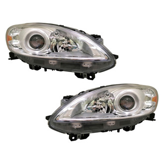 TYC® - Driver and Passenger Side Replacement Headlight Set (CAPA Certified)