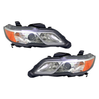 TYC® - Driver and Passenger Side Replacement Headlight Set (CAPA Certified)