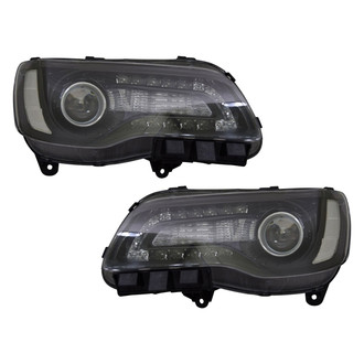 TYC® - Driver and Passenger Side Replacement Headlight Set (CAPA Certified)